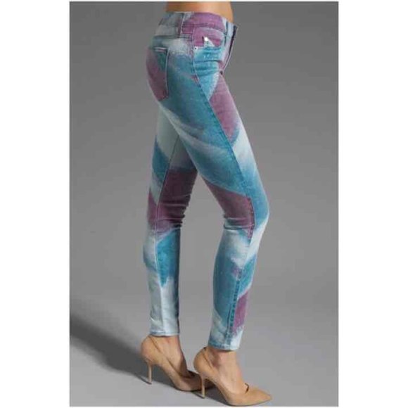 Hudson Nico skinny Jeans/Jeggings 4th of JULY!! Sz 27 - Picture 4 of 6